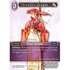 Carte FF01 Chevalier Dragon 1-147C