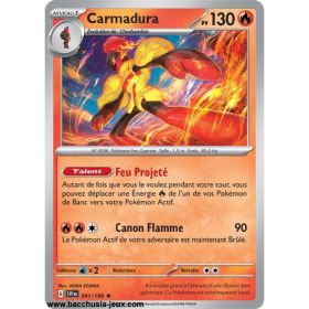 Carte Pokémon EV01 041/198 Carmadura HOLO