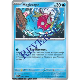 Carte Pokémon EV01 044/198 Magicarpe REVERSE