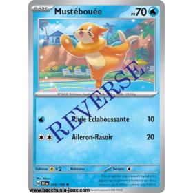Carte Pokémon EV01 046/198 Mustébouée REVERSE