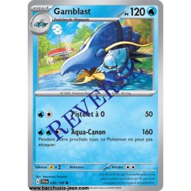 Carte Pokémon EV01 050/198 Gamblast REVERSE