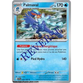 Carte Pokémon EV01 054/198 Palmaval HOLO REVERSE