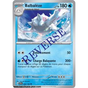 Carte Pokémon EV01 060/198 Balbalèze REVERSE