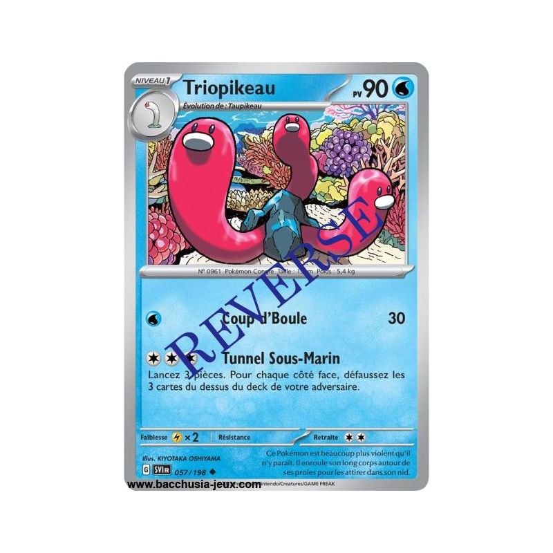 Carte Pokémon EV01 057/198 Triopikeau REVERSE