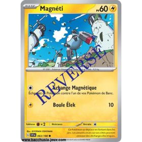 Carte Pokémon EV01 063/198 Magnéti REVERSE