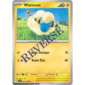 Carte Pokémon EV01 066/198 Wattouat REVERSE