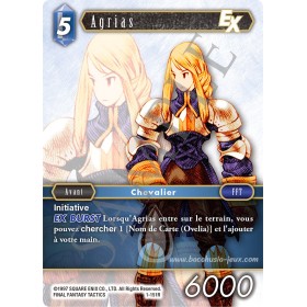 Carte FF01 Agrias 1-151R