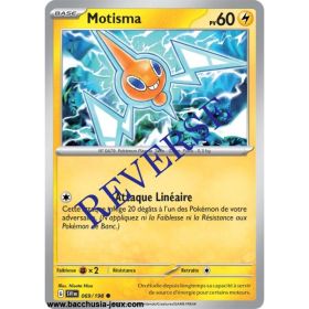 Carte Pokémon EV01 069/198 Motisma REVERSE