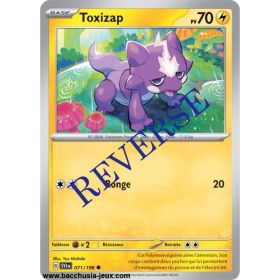 Carte Pokémon EV01 071/198 Toxizap REVERSE