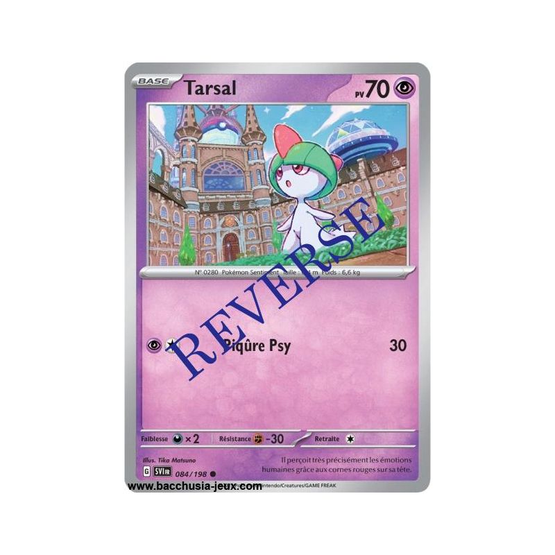Carte Pokémon EV01 084/198 Tarsal REVERSE