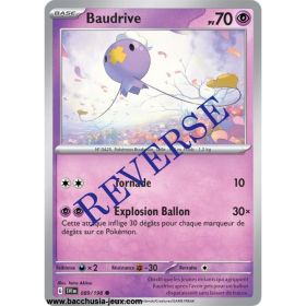 Carte Pokémon EV01 089/198 Baudrive REVERSE