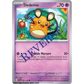 Carte Pokémon EV01 095/198 Dedenne REVERSE