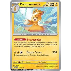 Carte Pokémon EV01 076/198 Pohmarmotte HOLO
