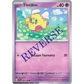 Carte Pokémon EV01 101/198 Flotillon REVERSE