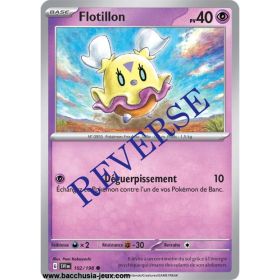 Carte Pokémon EV01 102/198 Flotillon REVERSE