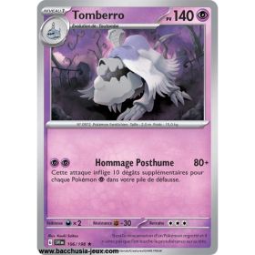 Carte Pokémon EV01 106/198 Tomberro HOLO