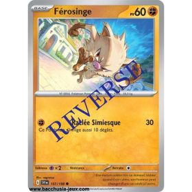 Carte Pokémon EV01 107/198 Férosinge REVERSE