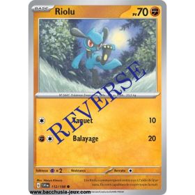 Carte Pokémon EV01 112/198 Riolu REVERSE