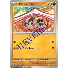 Carte Pokémon EV01 115/198 Mascaïman REVERSE
