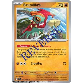 Carte Pokémon EV01 118/198 Brutalibré HOLO REVERSE