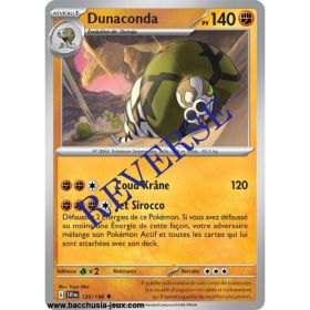 Carte Pokémon EV01 120/198 Dunaconda REVERSE
