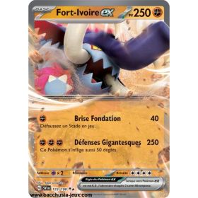 Fort-Ivoire ex - 230/198 - Carte Pokémon Écarlate et Violet EV01 -  DracauGames