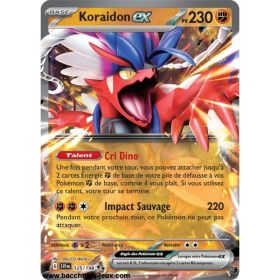 Carte Pokémon EV01 125/198 Koraidon EX