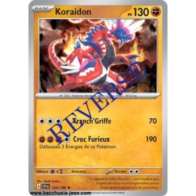 Carte Pokémon EV01 124/198 Koraidon HOLO REVERSE