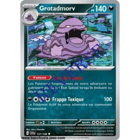 Carte Pokémon EV01 127/198 Grotadmorv REVERSE