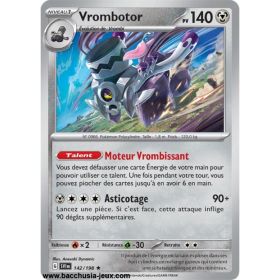 Carte Pokémon EV01 142/198 Vrombotor HOLO