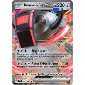 Carte Pokémon EV01 143/198 Roue-de Fer EX