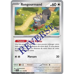 Carte Pokémon EV01 151/198 Rongourmand REVERSE
