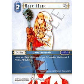 Carte FF01 Mage Blanc 1-161C