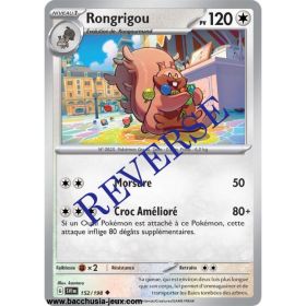 Carte Pokémon EV01 152/198 Rongrigou REVERSE
