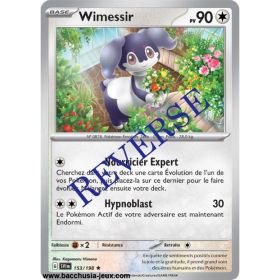 Carte Pokémon EV01 153/198 Wimessir HOLO REVERSE