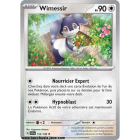 Carte Pokémon EV01 153/198 Wimessir HOLO