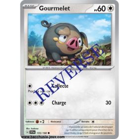 Carte Pokémon EV01 155/198 Gourmelet REVERSE