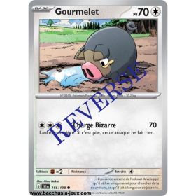 Carte Pokémon EV01 156/198 Gourmelet REVERSE