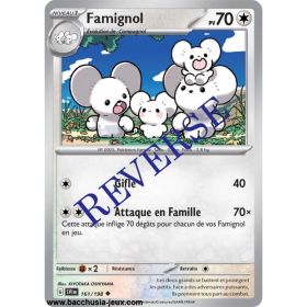 Carte Pokémon EV01 161/198 Famignol REVERSE