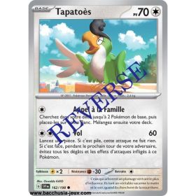 Carte Pokémon EV01 162/198 Tapatoès REVERSE
