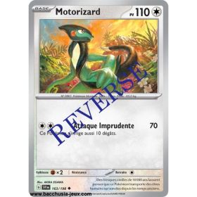Carte Pokémon EV01 163/198 Motorizard REVERSE