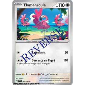 Carte Pokémon EV01 165/198 Flamenroule REVERSE