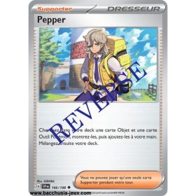 Carte Pokémon EV01 166/198 Pepper REVERSE
