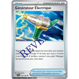 Carte Pokémon EV01 170/198 Générateur Électrique REVERSE