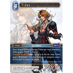 Carte FF01 Tidus 1-163L