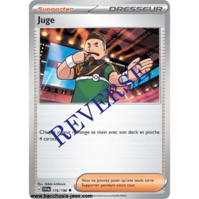 Carte Pokémon EV01 176/198 Juge REVERSE