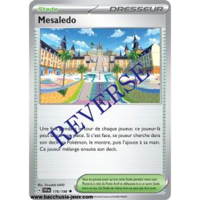 Carte Pokémon EV01 178/198 Mesaledo REVERSE