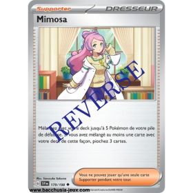 Carte Pokémon EV01 179/198 Mimosa REVERSE