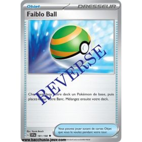 Carte Pokémon EV01 181/198 Faiblo Ball REVERSE