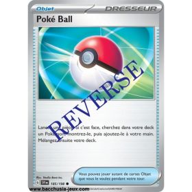 Carte Pokémon EV01 185/198 Poké Ball REVERSE